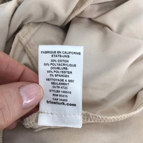 Trina Turk Women’s Perleen Zipzag Wid-Leg Pants Summer Spring Beach NWT Size S - Picture 11 of 11